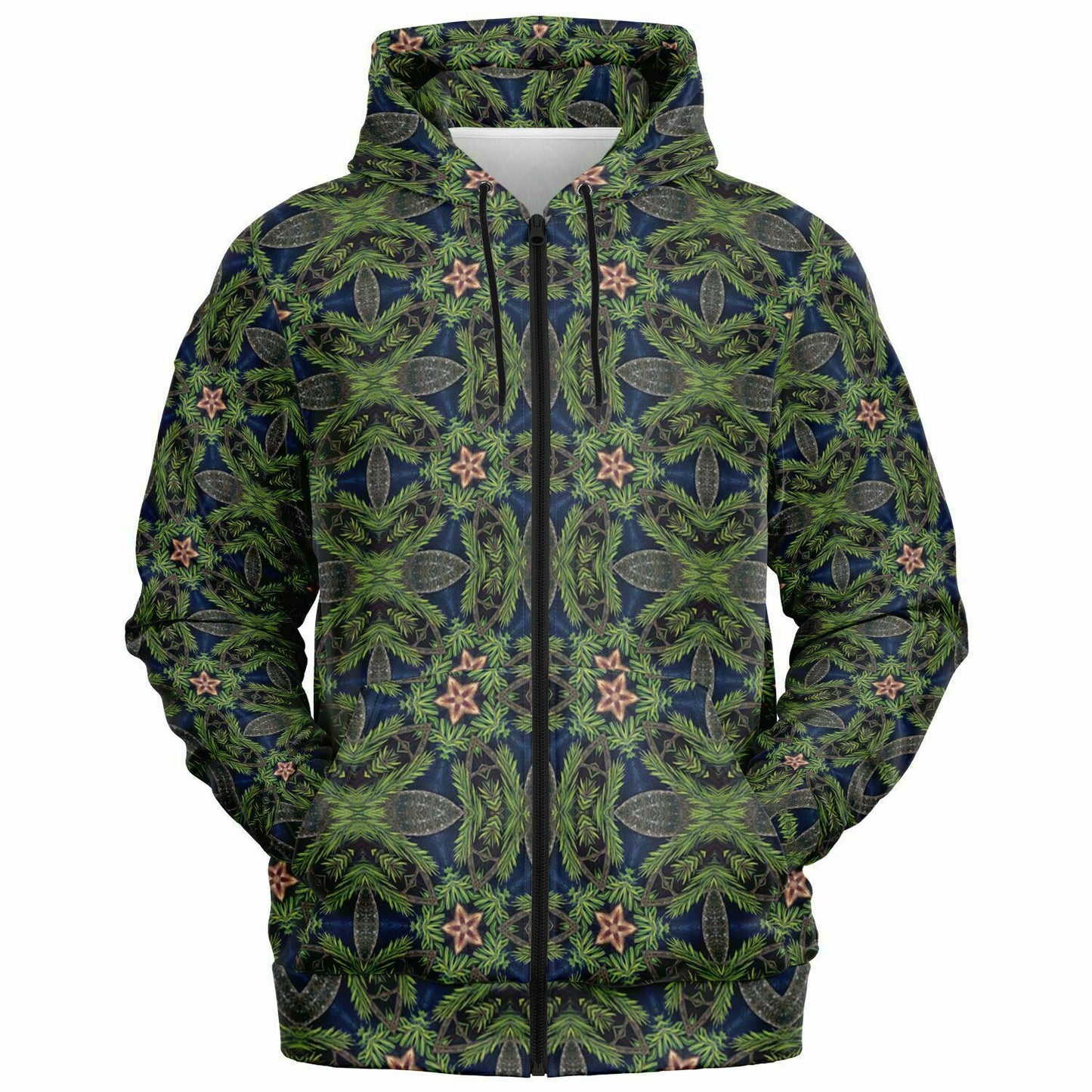 Black forest fullzip unisex hoodie