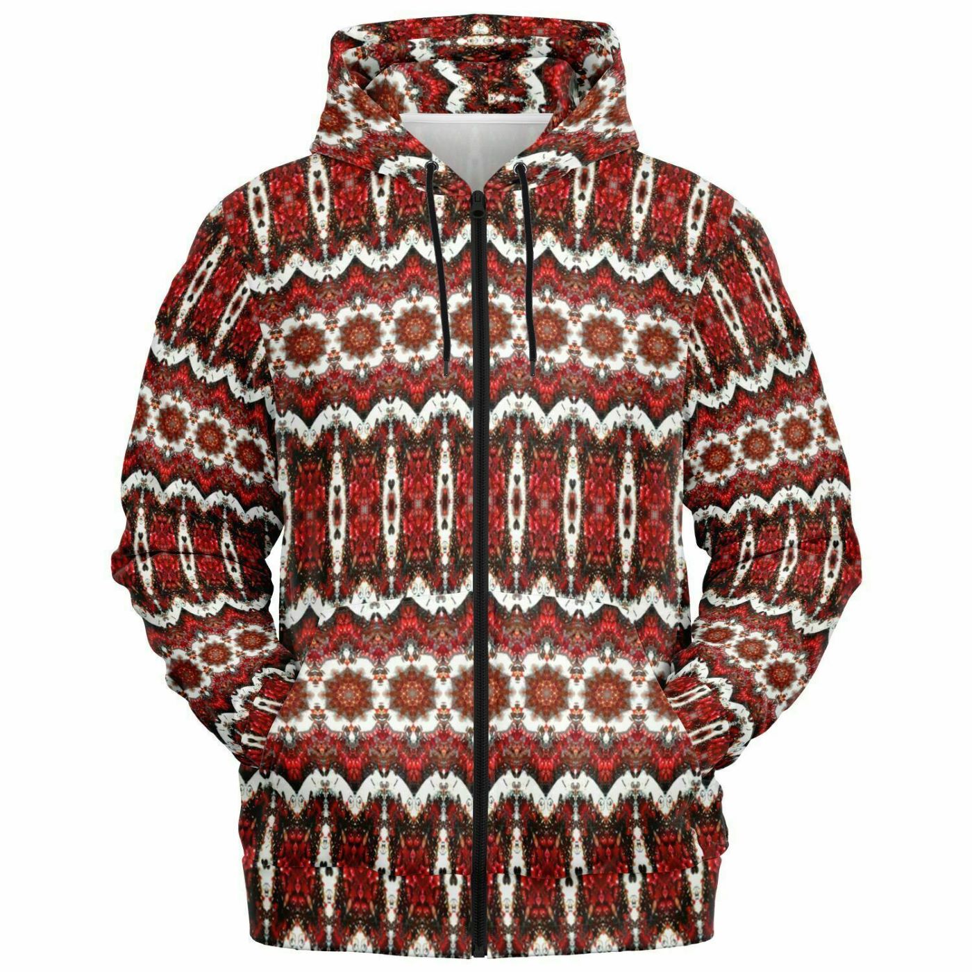 Red and white Canuck Canada hoodie
