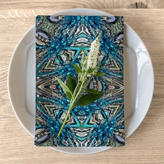Cloth Napkins - Crystal Snowflake