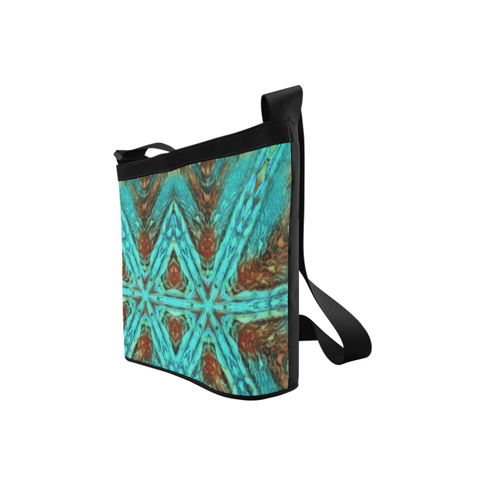 cross body purse called western oasis
