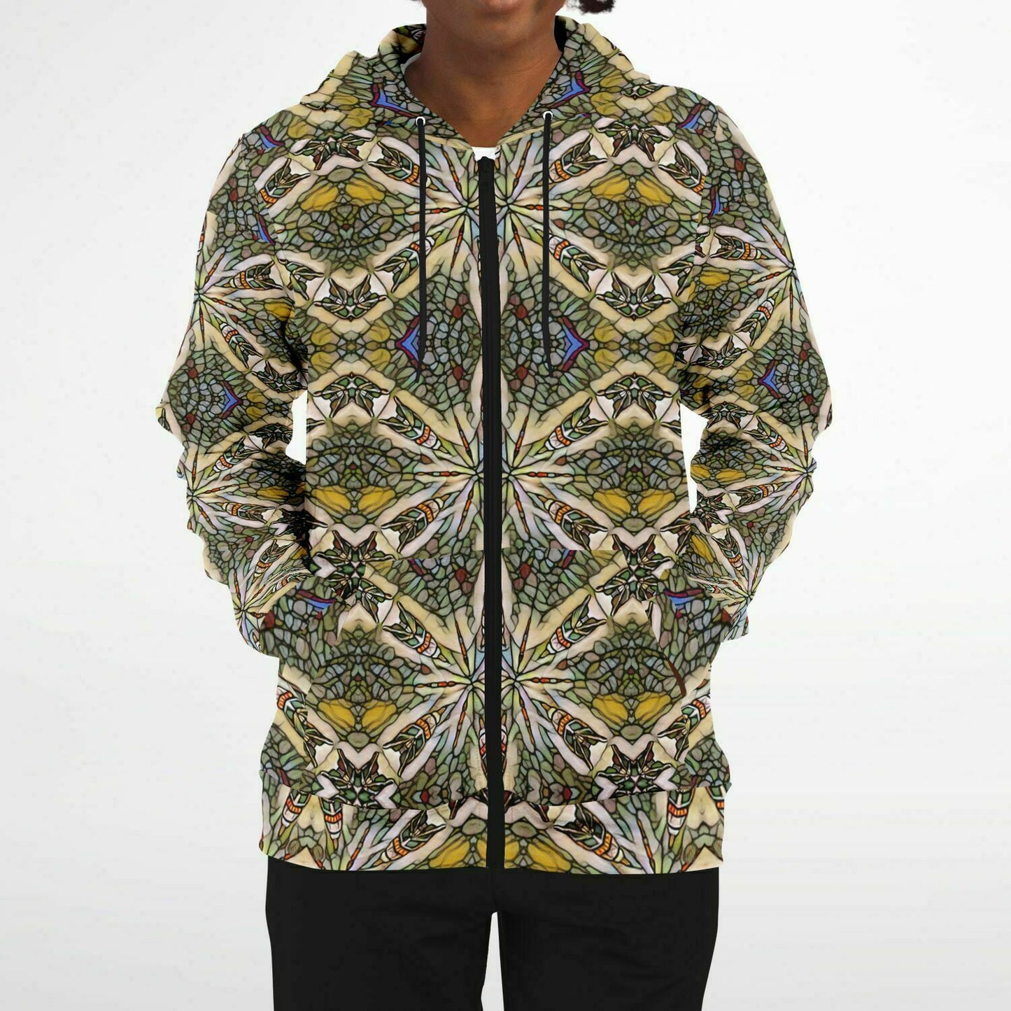 The Dream Weaver print on Full zip hoodie