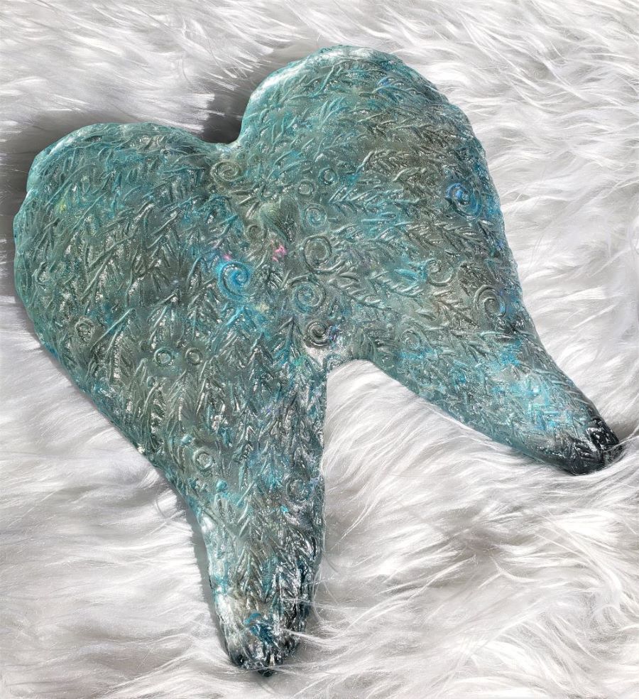 The angel wings that design was created from