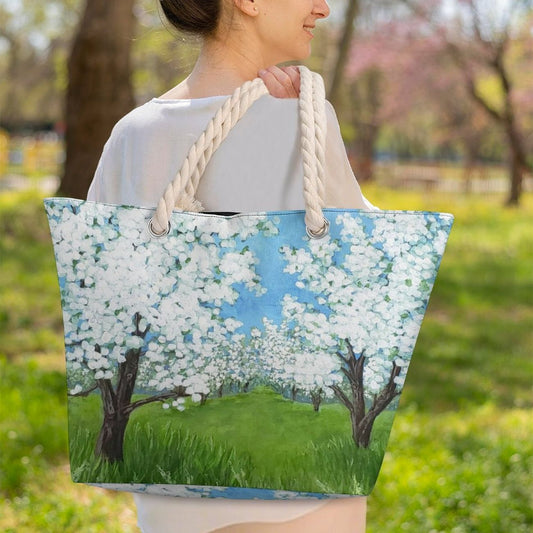 large floral totebag