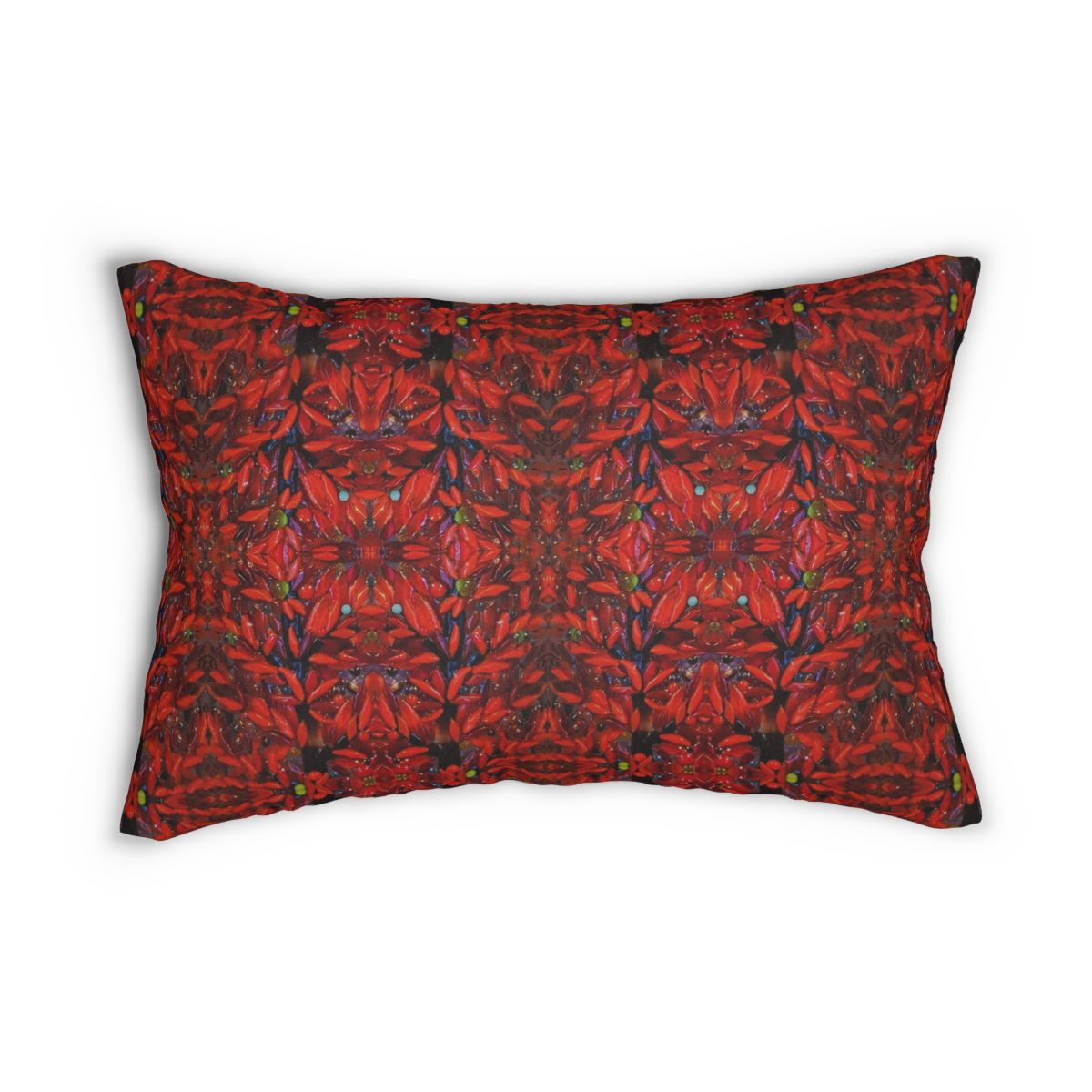 red cover for 20" x 14" lumbar pillow