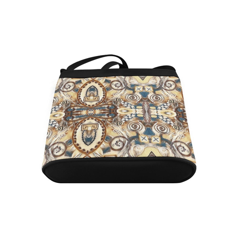 messenger bag purse with western print