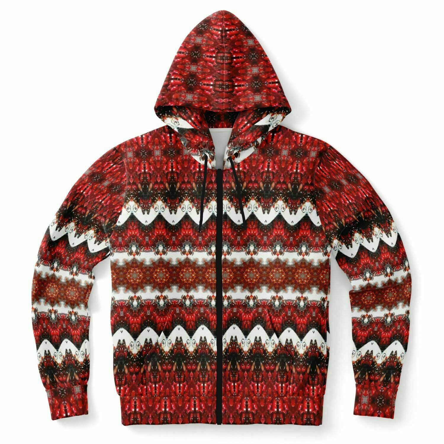 the Red and White Forever Hoodie