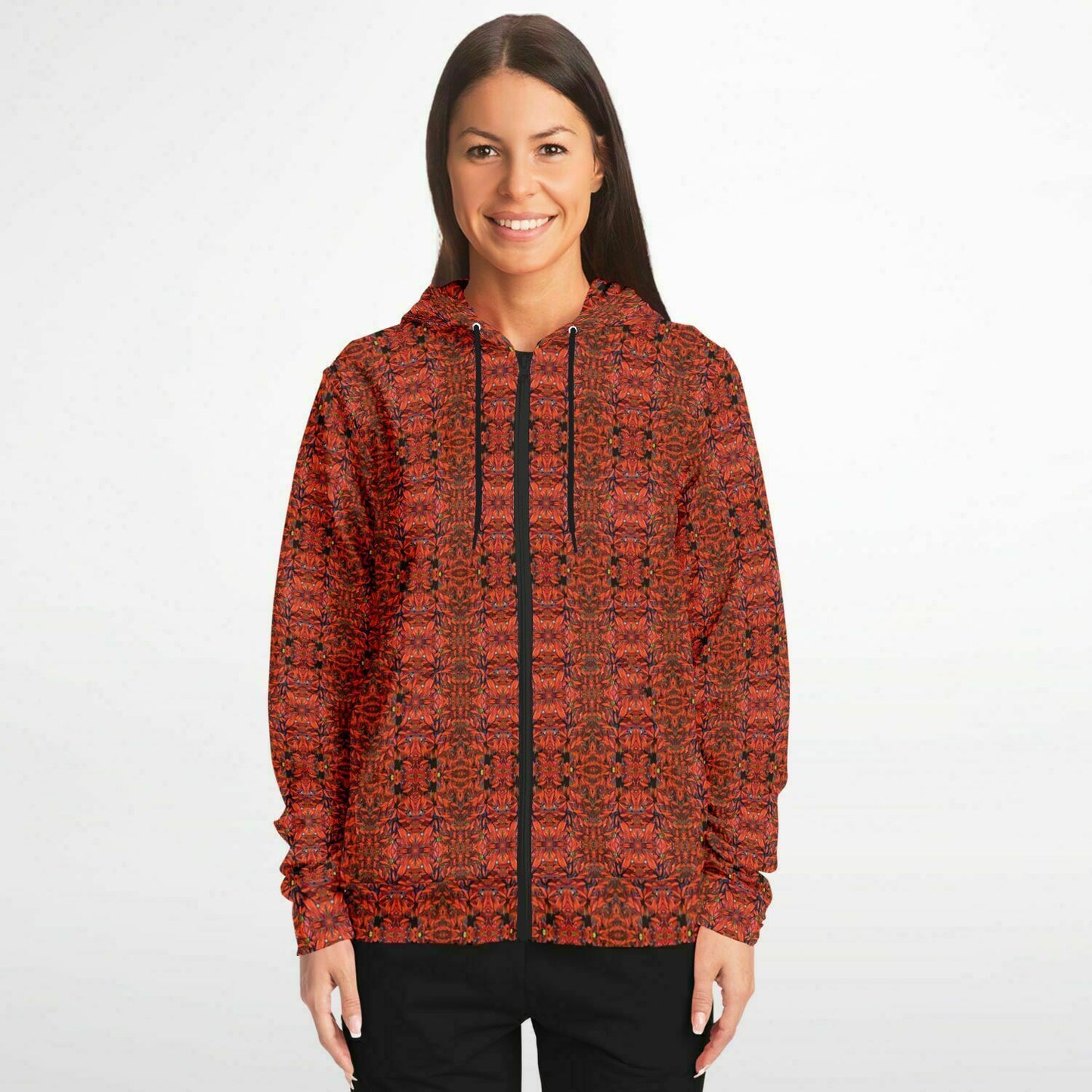 cute red hoodie for women
