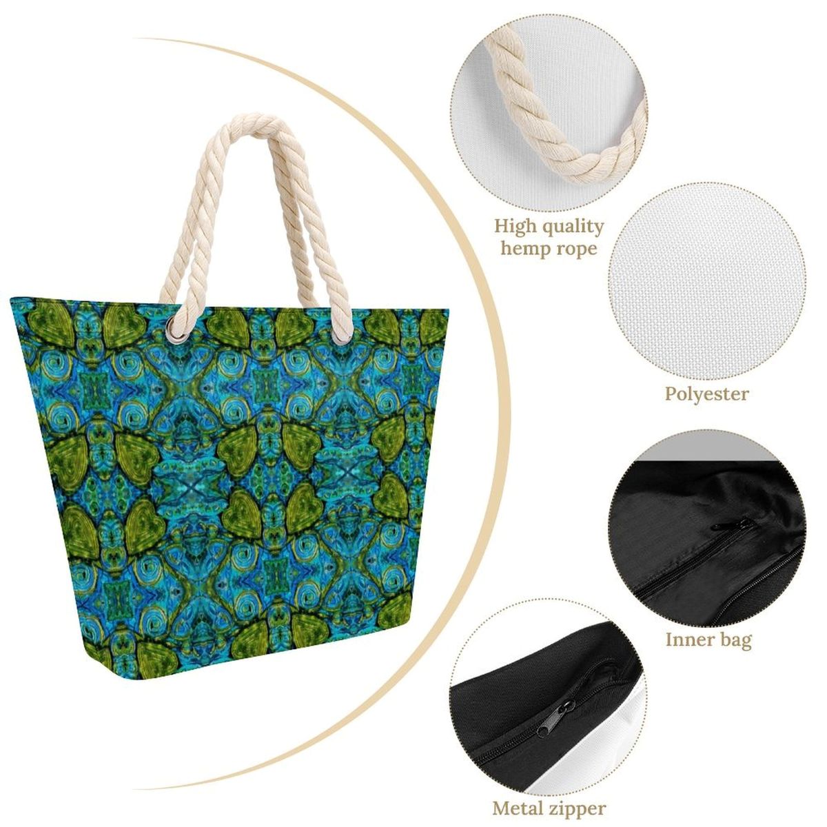 totebag with fullzip