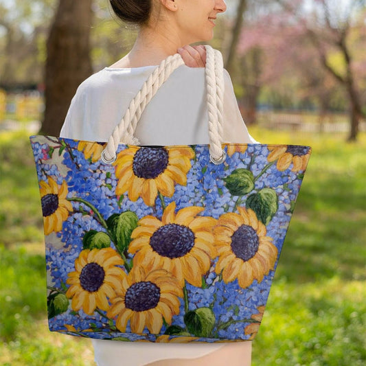 Sunflowers tote bag