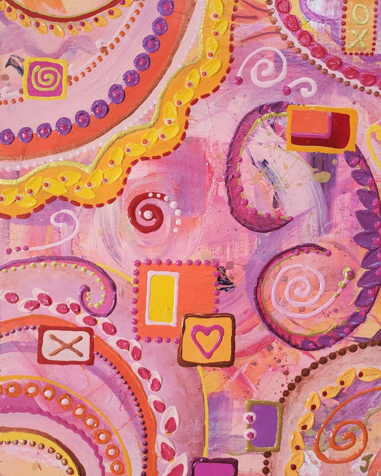 Quirks Are Beautiful Abstract Painting