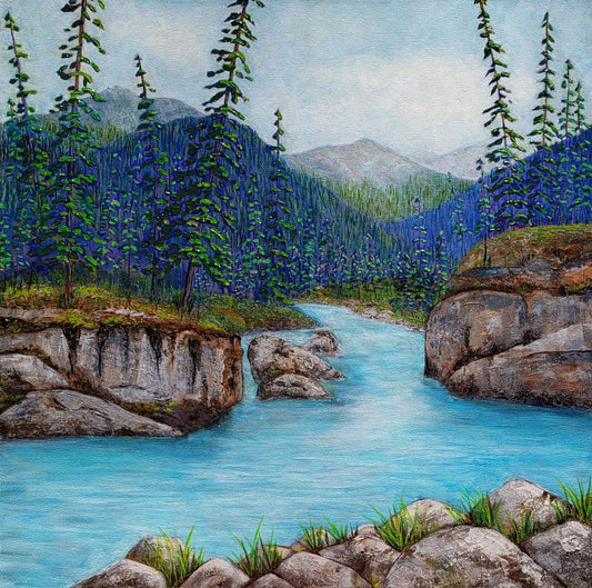 Little Piece of Heaven - Original Canadian Landscape Painting