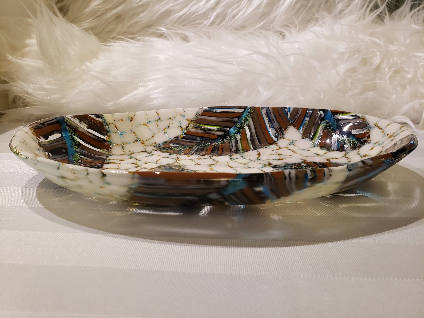 Oval Serving Bowl