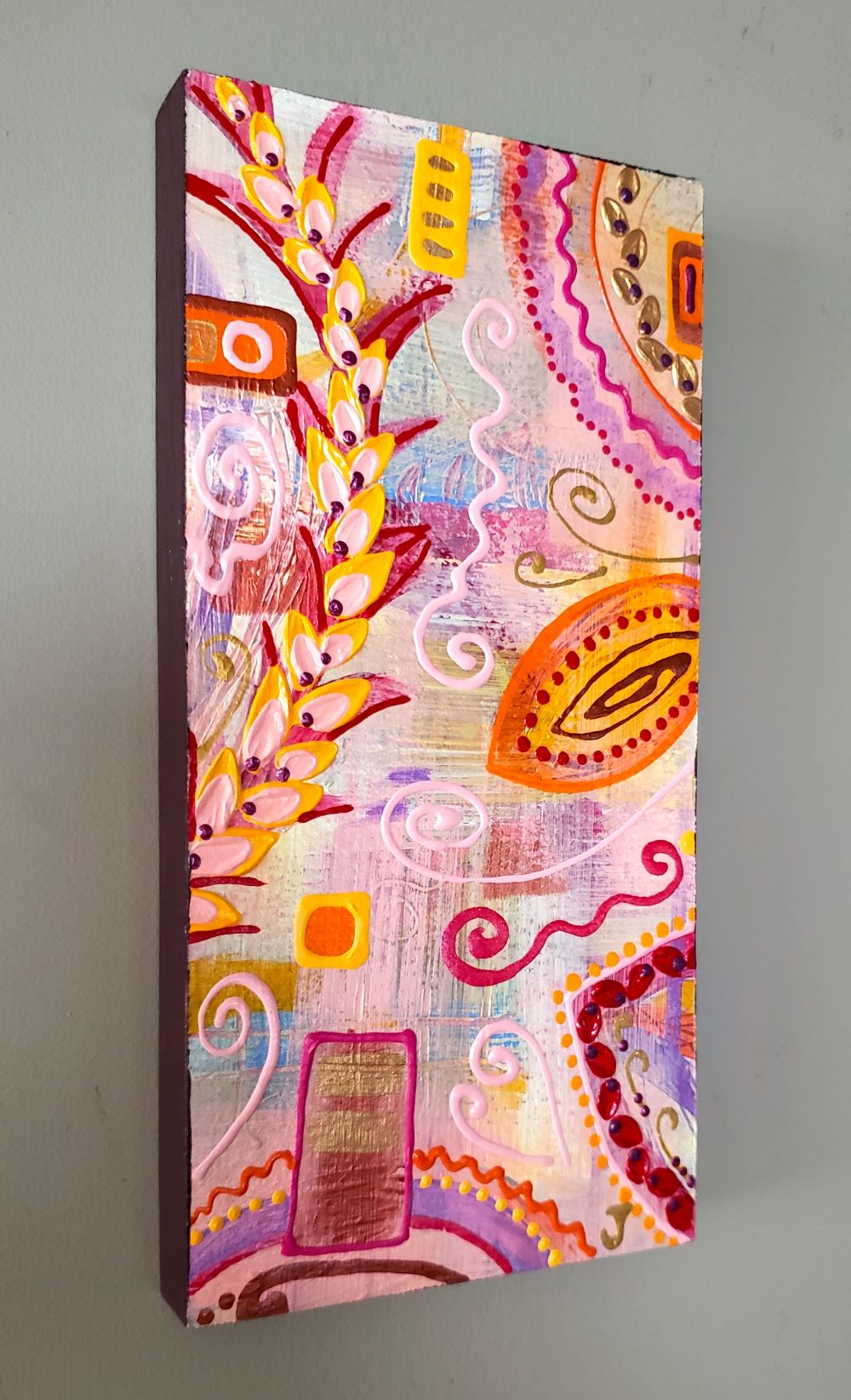 Inner Beauty Painting shown on walll