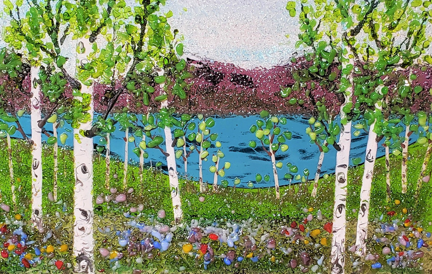 Summer Mountain Birches