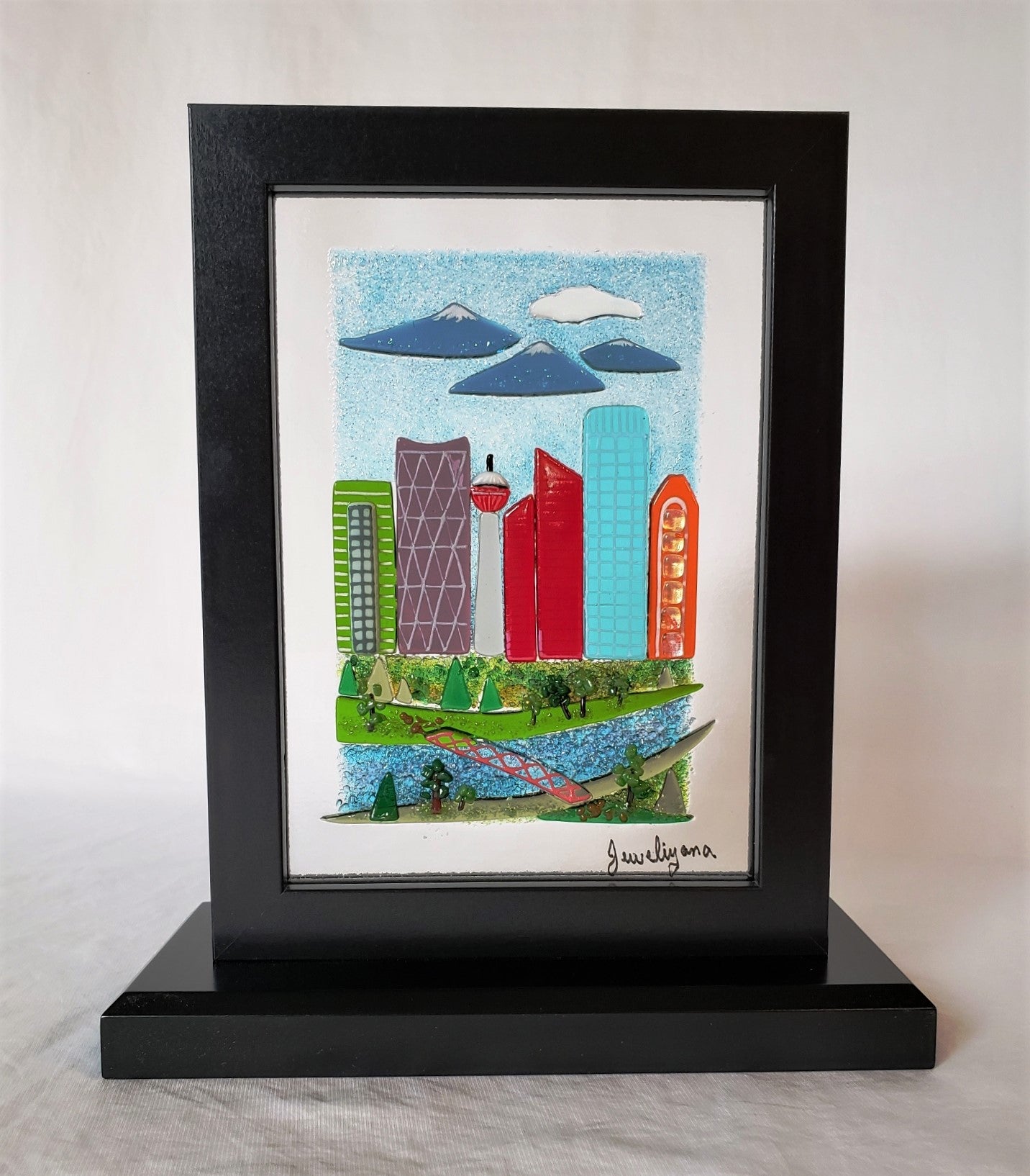 Calgary Peace Bridge Cityscape Special Order