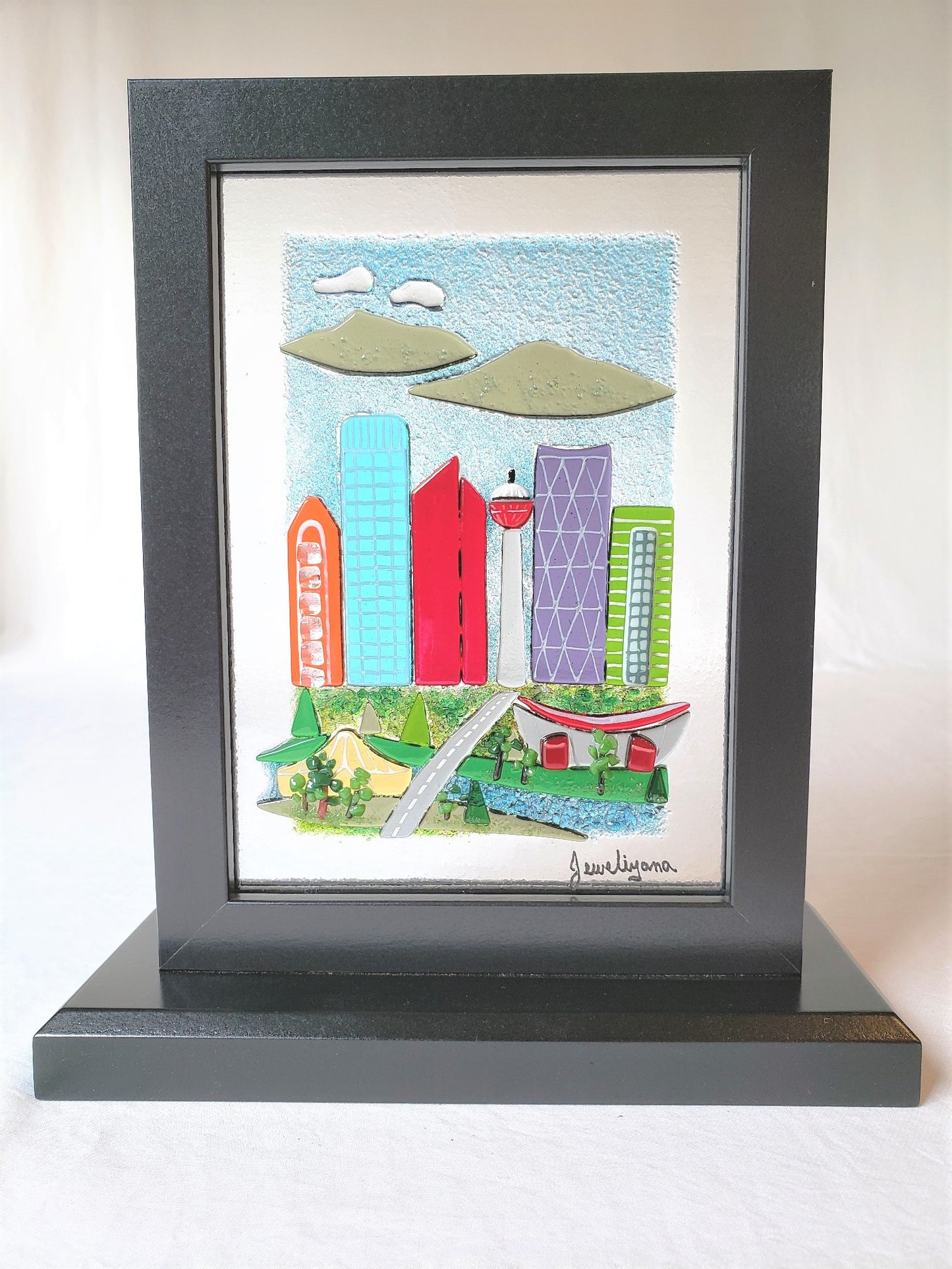 Calgary Saddle Dome Cityscape