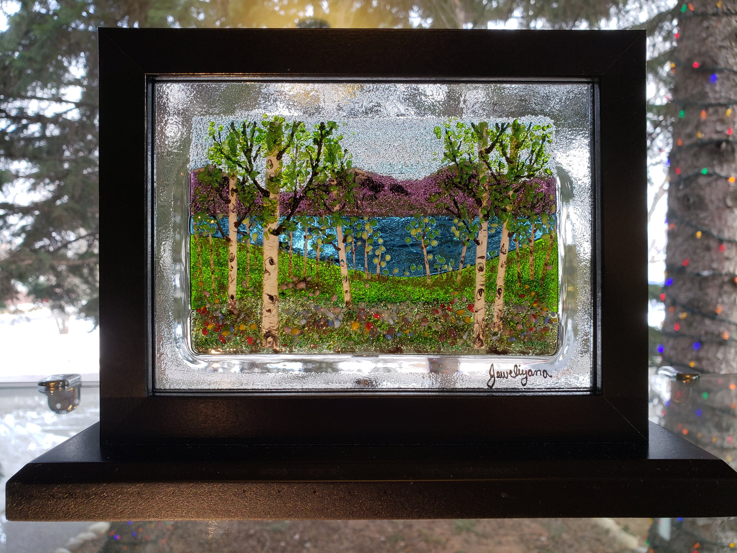 Summer Mountain Birches