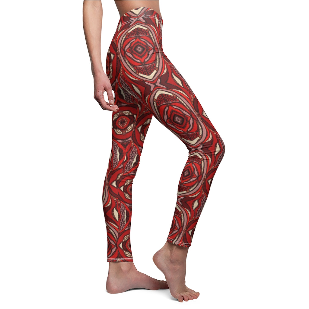 Rockin Radiance Red Leggings
