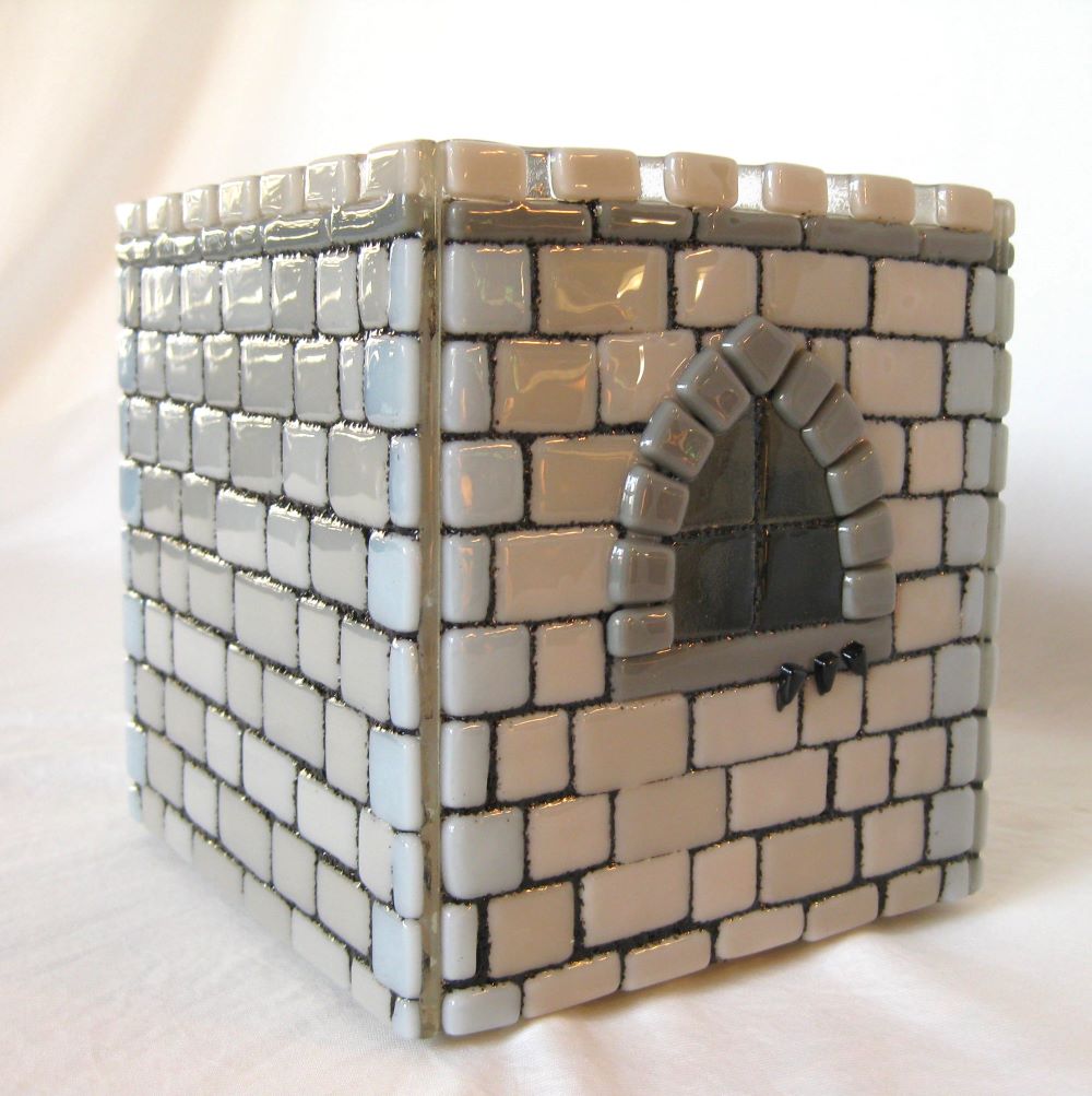 unique urn made of glass