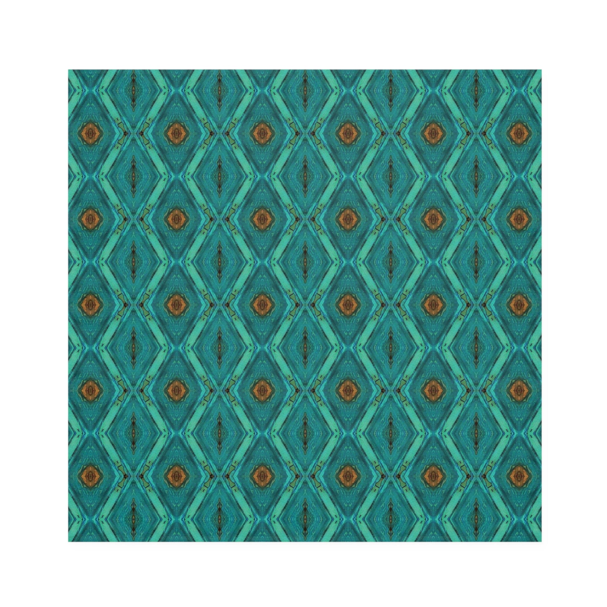 aqua blue cloth napkins