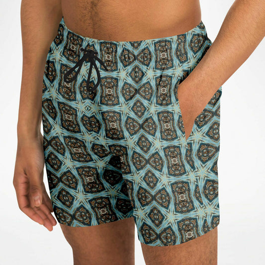 Swimming Trunks for men in blue with pockets