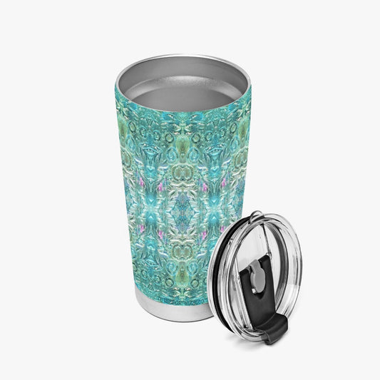 angelic vibes coffee tumbler