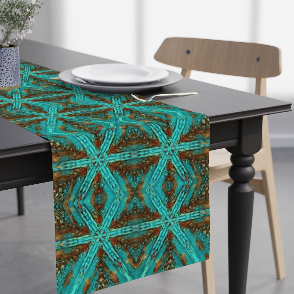 Table runner called Cool for the Summer. 