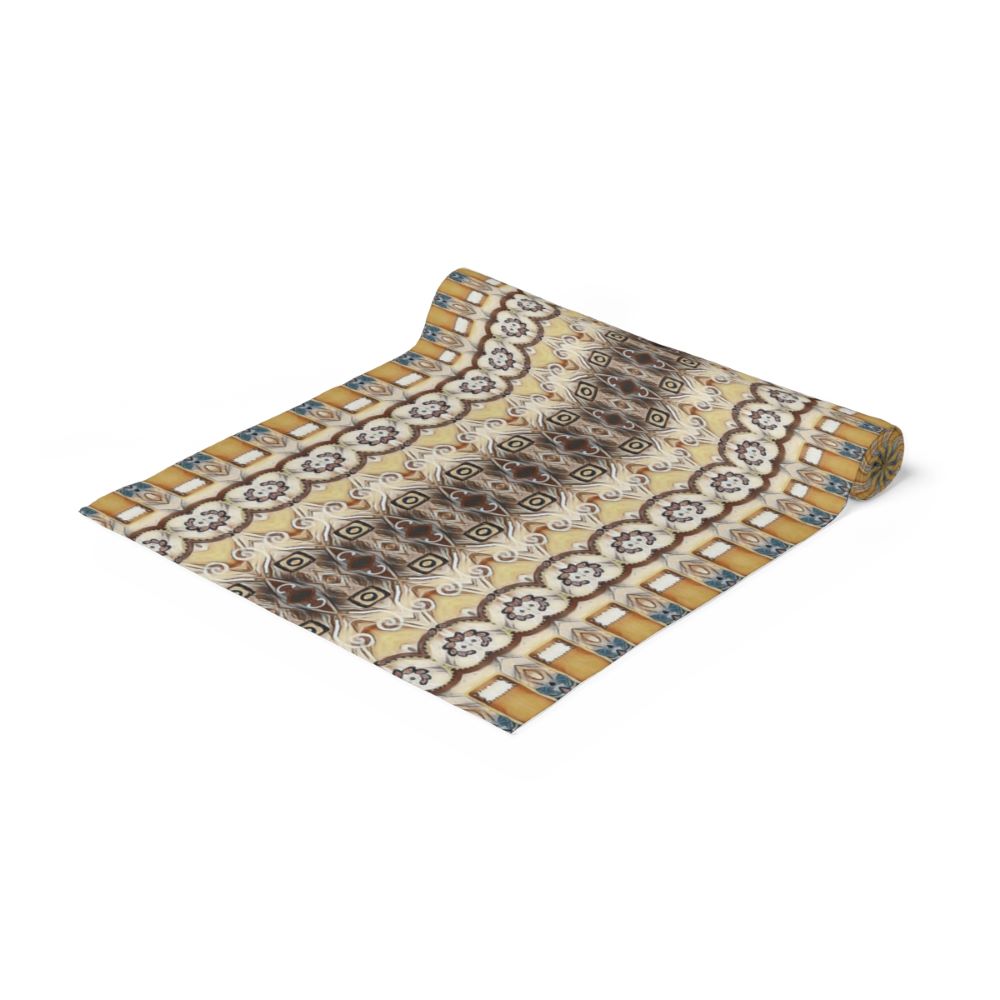 French country modern table runner
