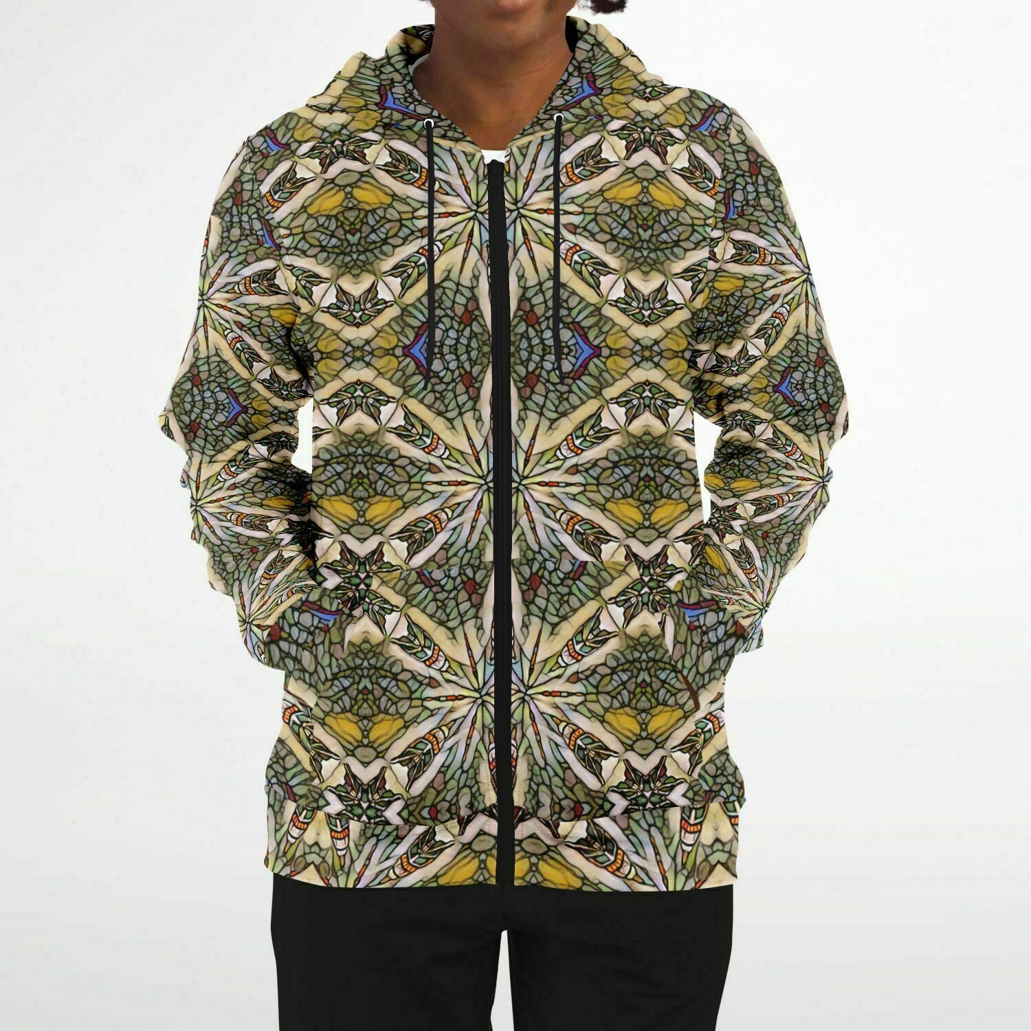  The Dream Weaver print on Full zip hoodie