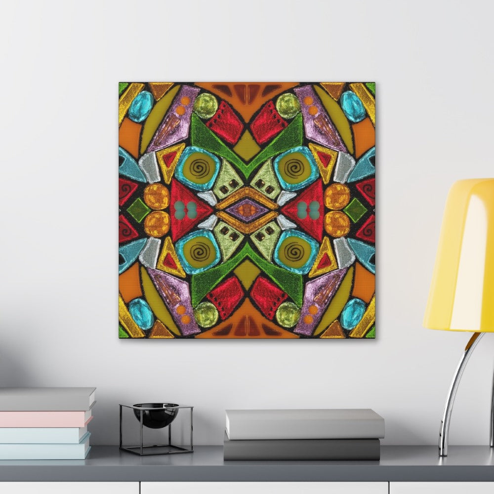 modern art prints of glass fractals by artist Jeweliyana