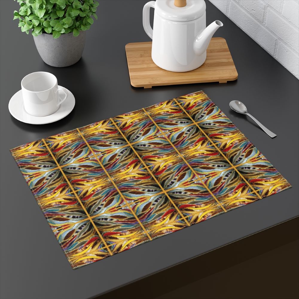 placemats called Love Over Gold