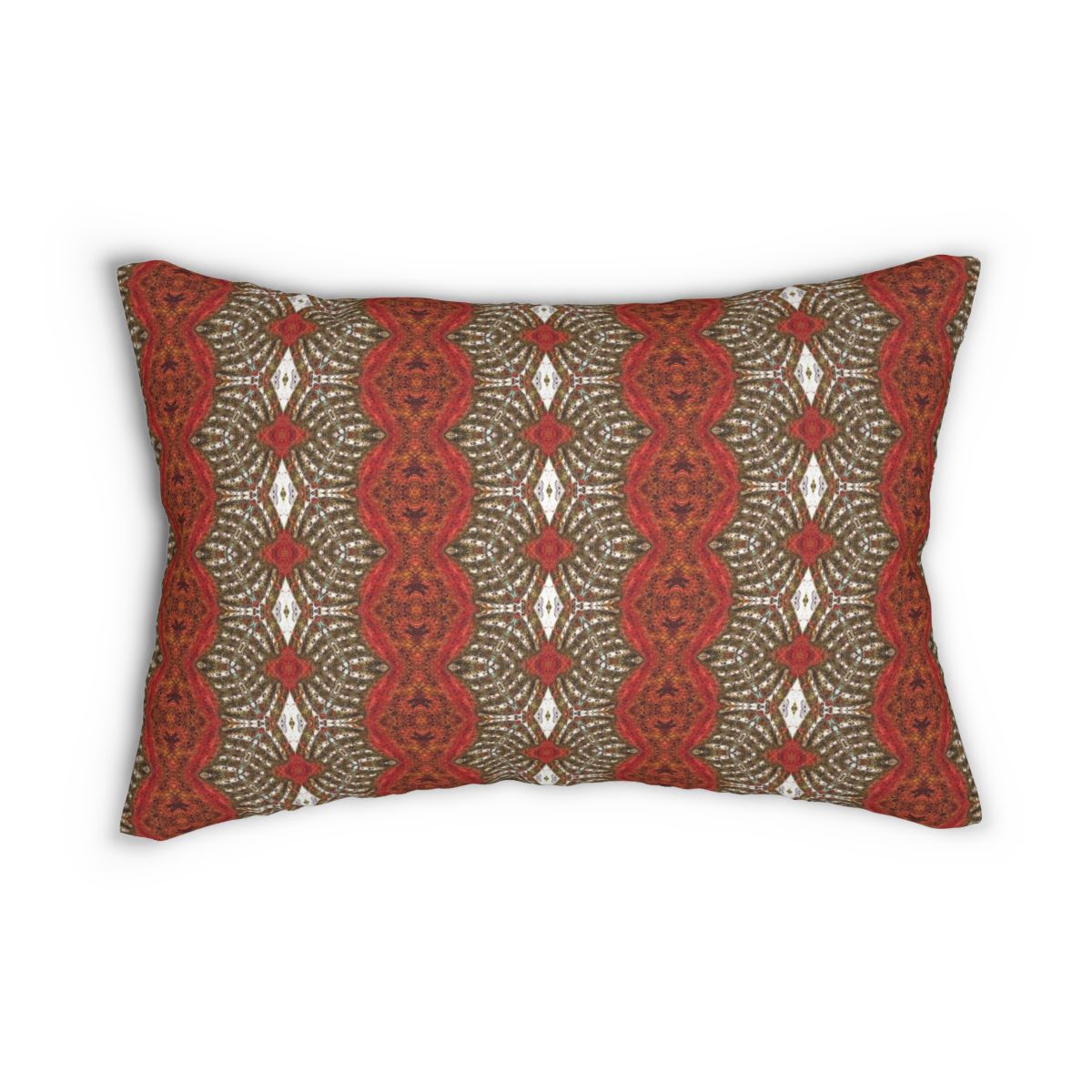 Red back pillow cover for chair or couch