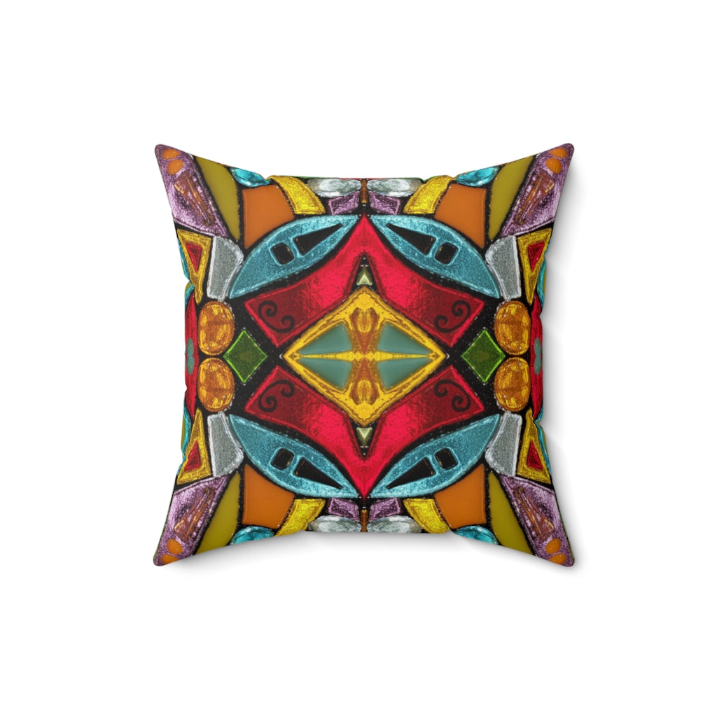 Abstracted Eye designer decorative throw pillow