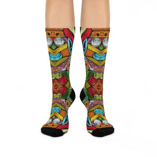 socks for men or women with fun print