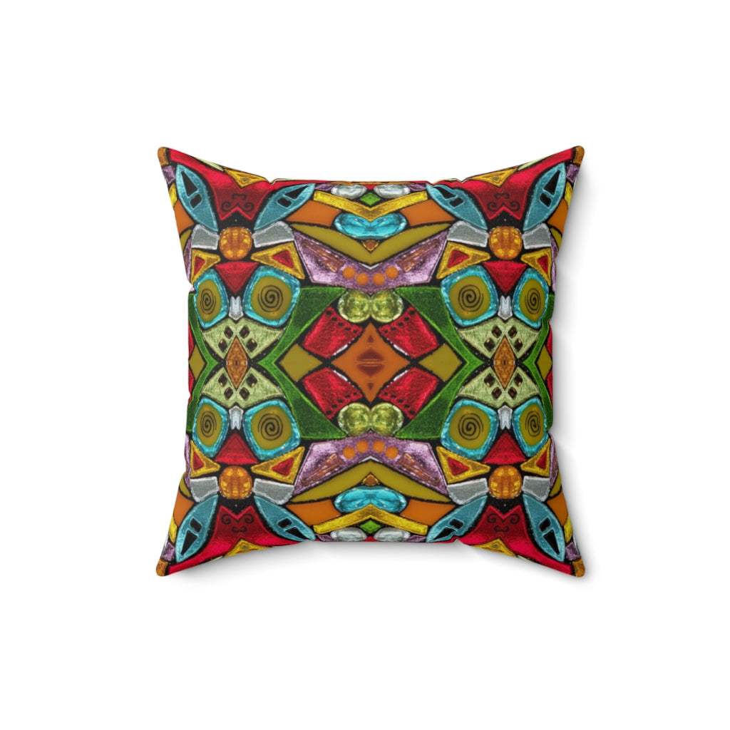 Decor Pillow with abstraction designer print