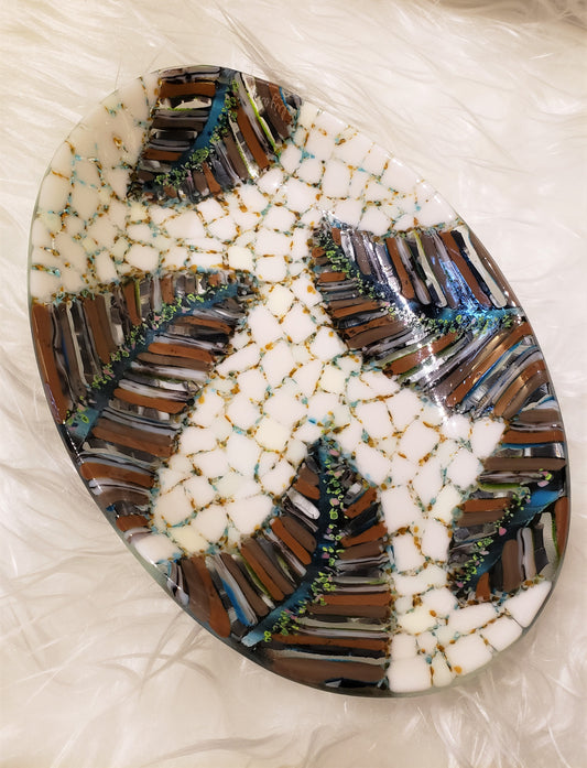Oval Serving Bowl