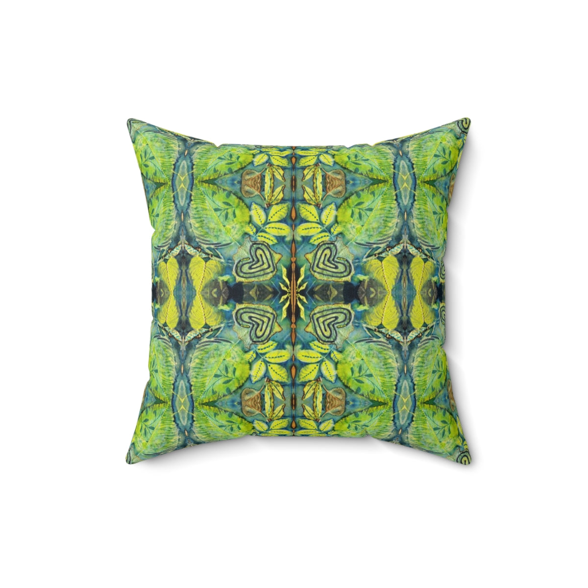 Stylish Lime green navy couch pillow