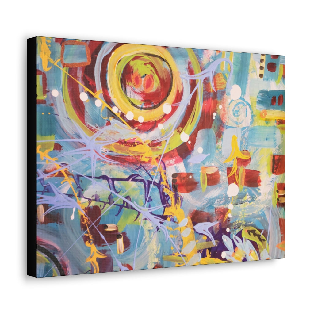 Bliss Vibes - Canvas Gallery Wrapped Print