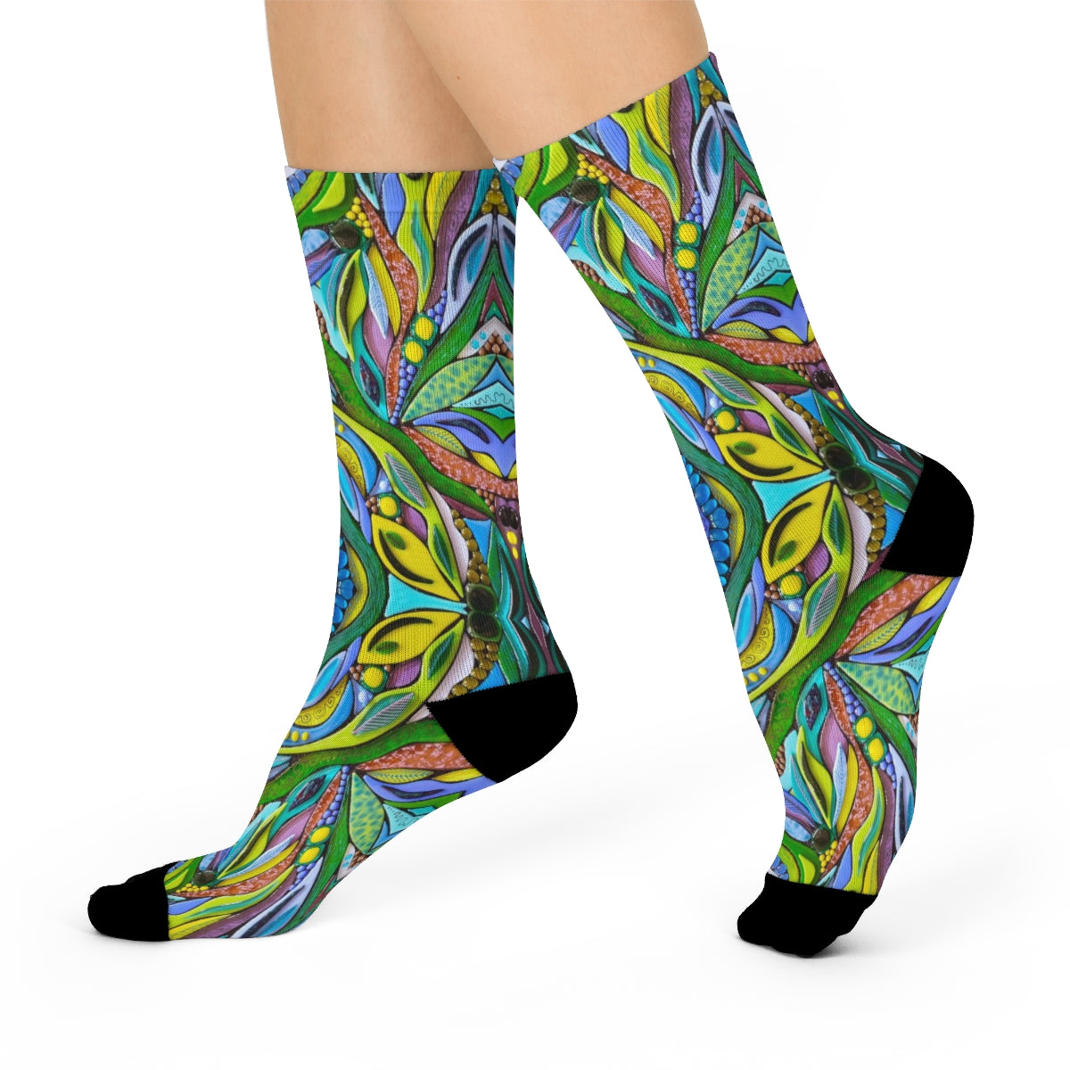 fun colorful dress socks for men or women 