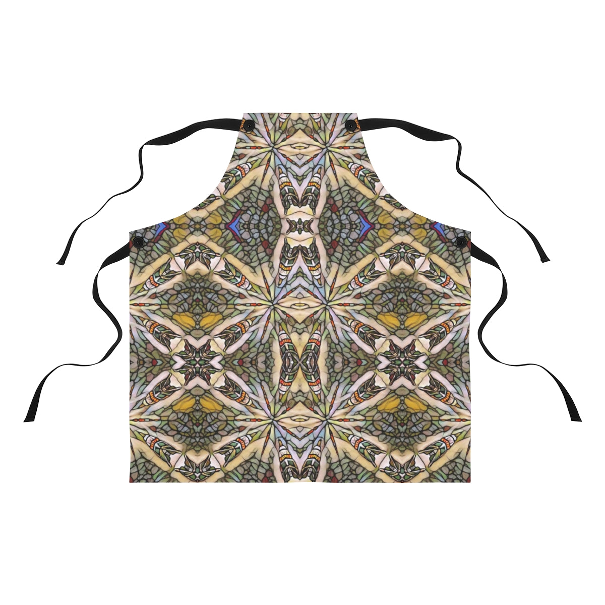 kitchen apron showing full pattern view