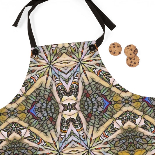 kitchen apron with cool design on it 