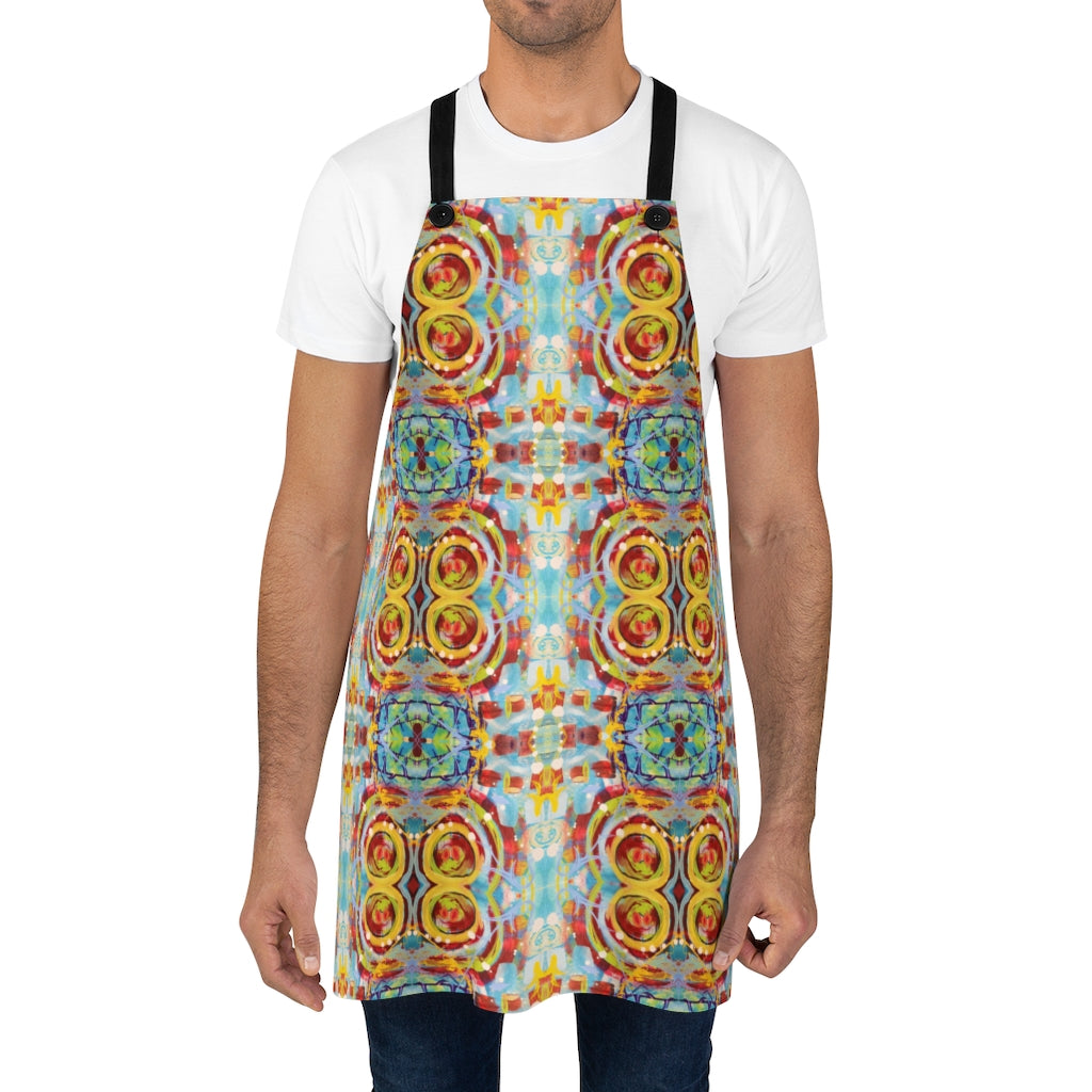 apron shown on a man