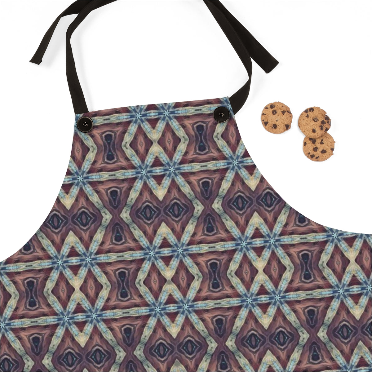 stylish brown designer apron